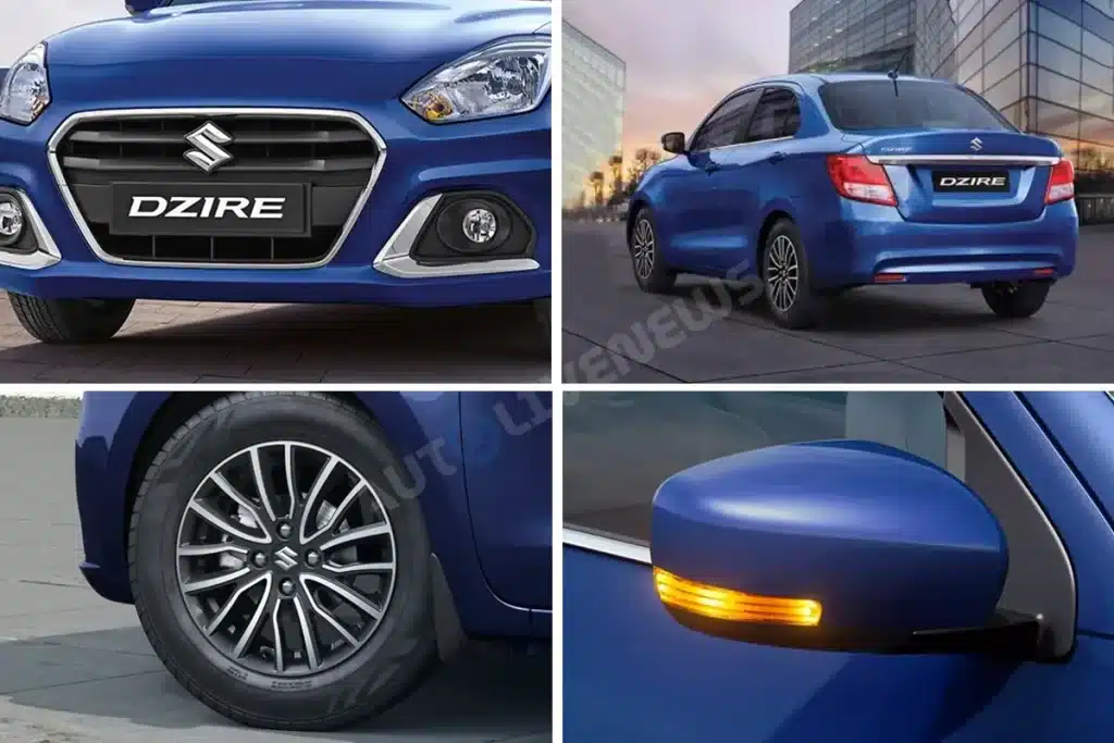 Maruti suzuki Dzire S-CNG Car Exterior design image