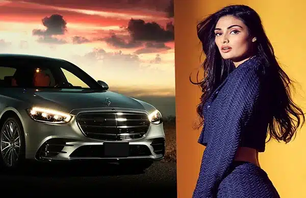 Athiya Shetty Mercedes Benz S Class 1