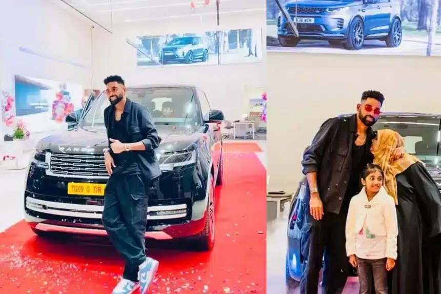 Mohammed Siraj car collection