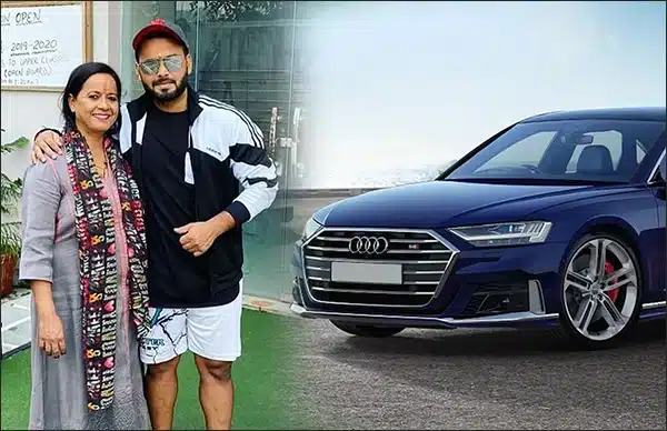 Rishabh Pant Audi A8